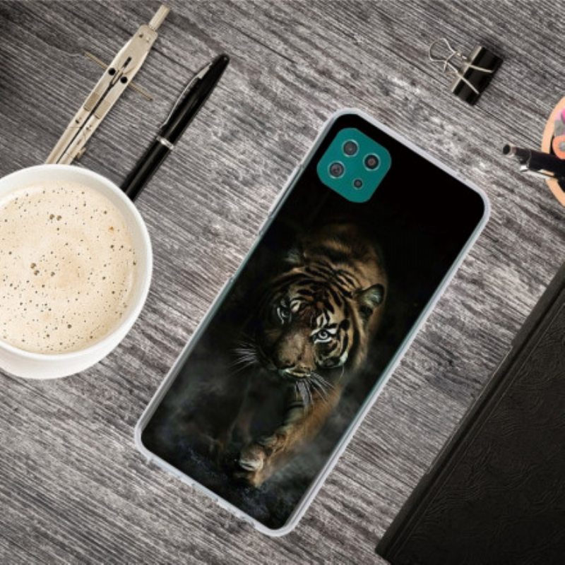 Kuori Samsung Galaxy A22 5G Joustava Tiger