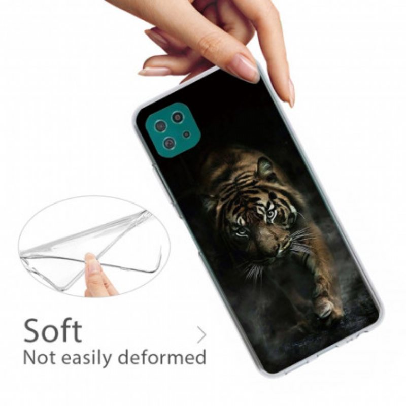 Kuori Samsung Galaxy A22 5G Joustava Tiger