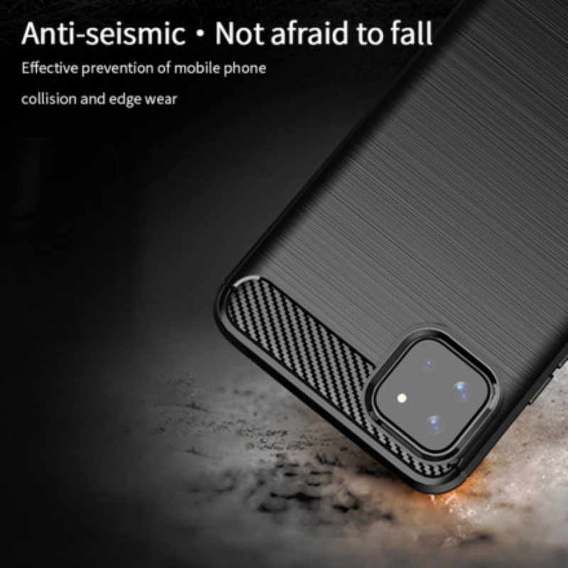 Kuori Samsung Galaxy A22 5G Mofi Harjattu Hiilikuitu