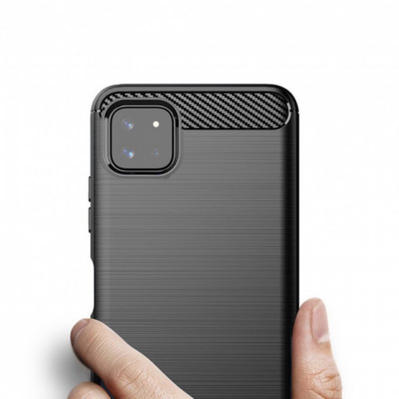 Kuori Samsung Galaxy A22 5G Mofi Harjattu Hiilikuitu