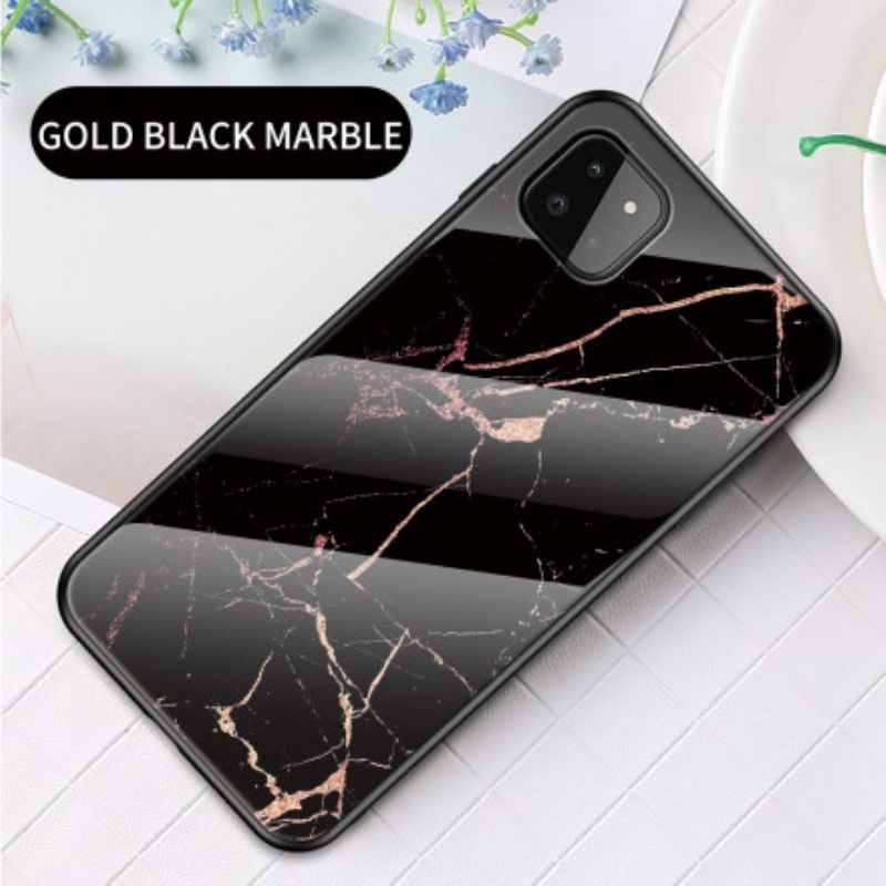 Kuori Samsung Galaxy A22 5G Premium Värillinen Karkaistu Lasi