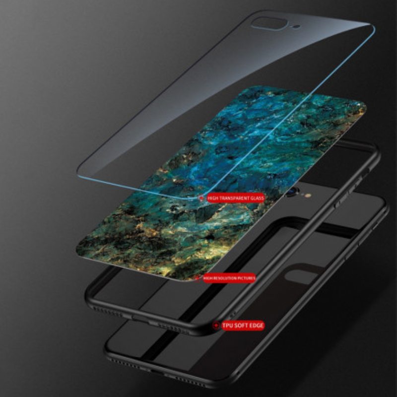 Kuori Samsung Galaxy A22 5G Premium Värillinen Karkaistu Lasi