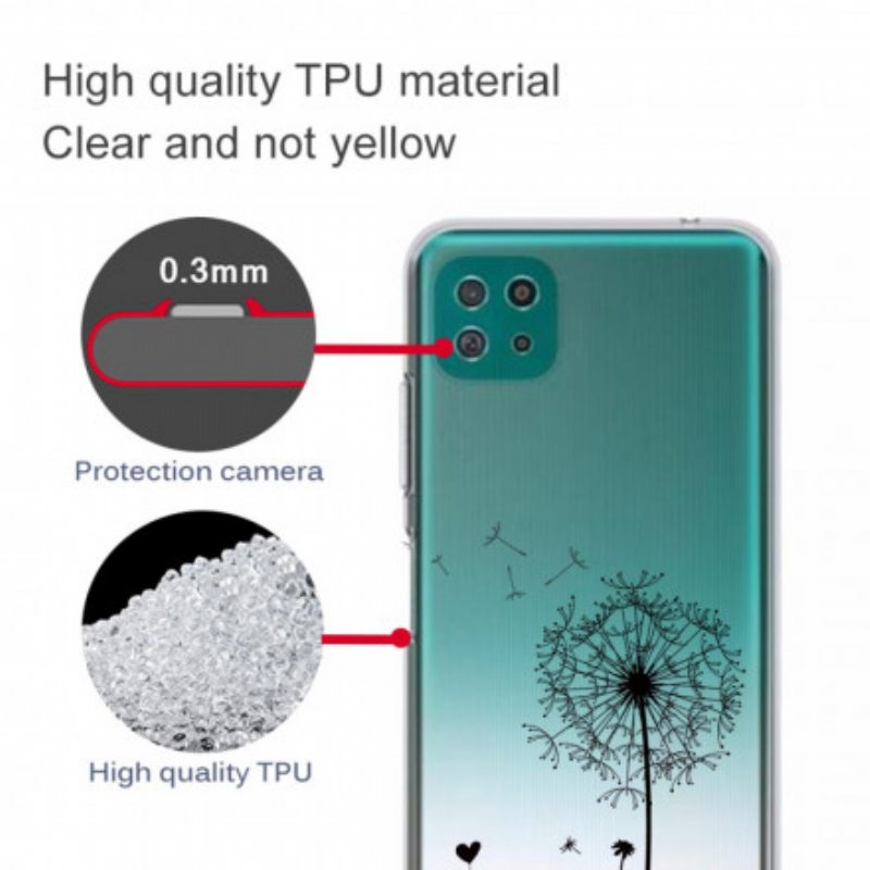 Kuori Samsung Galaxy A22 5G Voikukan Rakkaus