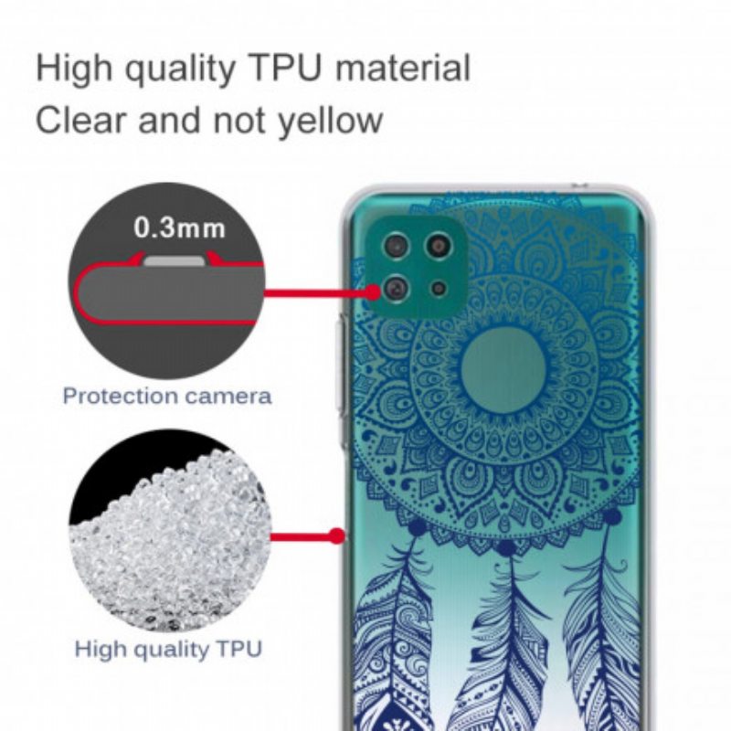 Kuori Samsung Galaxy A22 5G Yksikukkainen Mandala