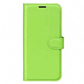 Kotelot Xiaomi 13 Klassinen Litsi Tekonahka