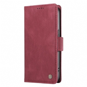 Kotelot Vivo V40 Se 5g Yikatu Mokkanahkakuvio Suojakuori