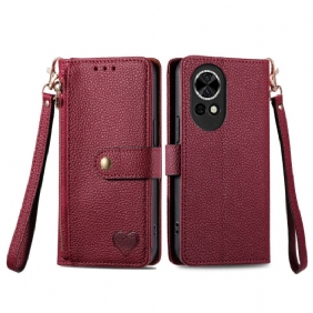 Kotelot Huawei Nova 13 Rfid-sydänlompakko