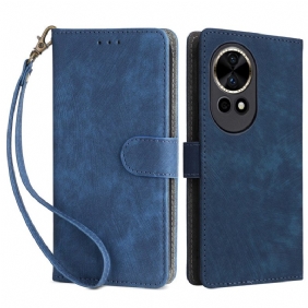 Kuoret Huawei Nova 13 Rfid-mokkanahkakuvioinen Lompakko