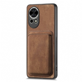 Kuori Huawei Nova 13 Magsafe-yhteensopiva Irrotettavan Korttikotelon Kanssa