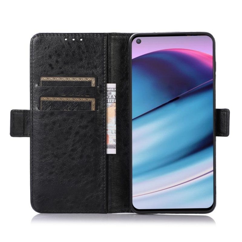 Flip Case OnePlus Nord CE 5G Hienovarainen Ompelu