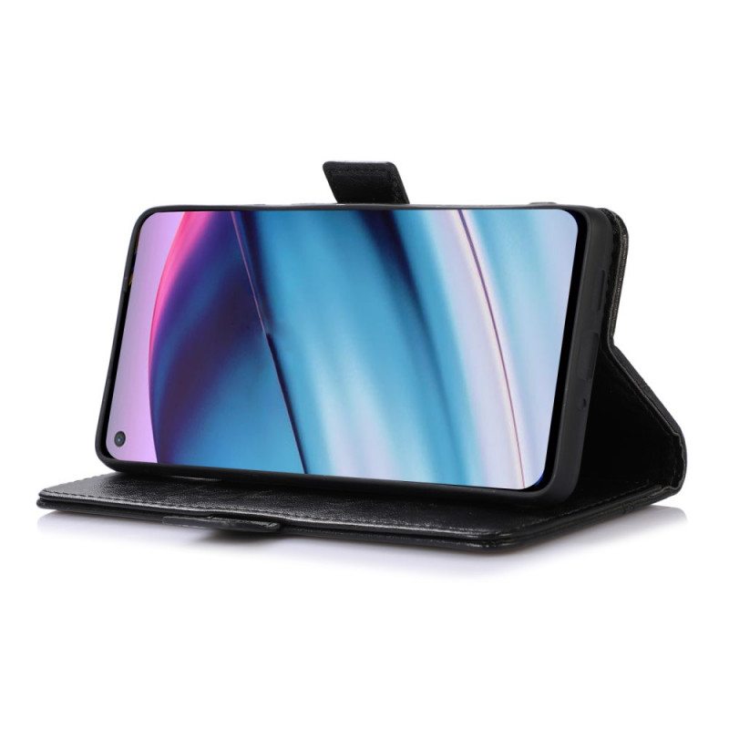 Flip Case OnePlus Nord CE 5G Hienovarainen Ompelu