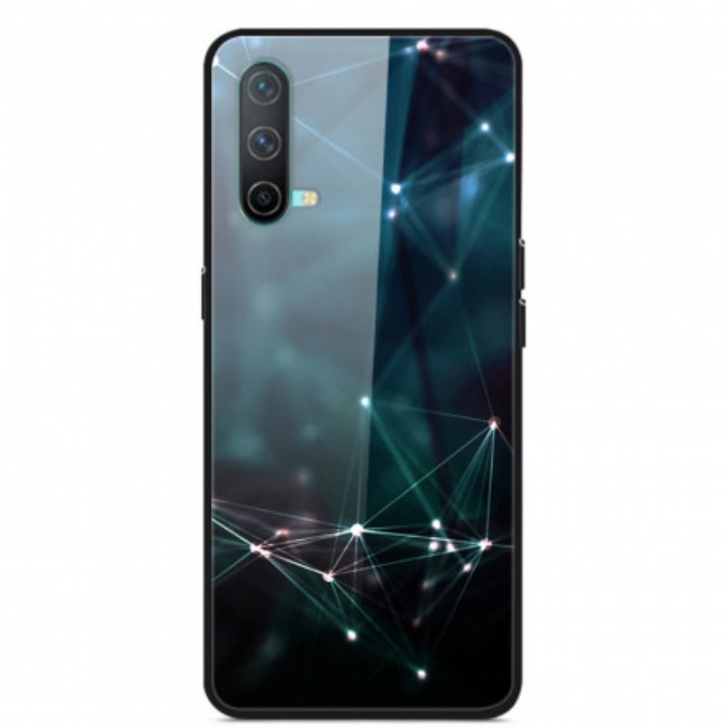 Kuori OnePlus Nord CE 5G Karkaistu Lasi Abstrakteja Värejä