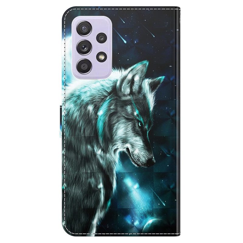 Kotelot Samsung Galaxy A23 5G Suojaketju Kuori Lanyard Wolf