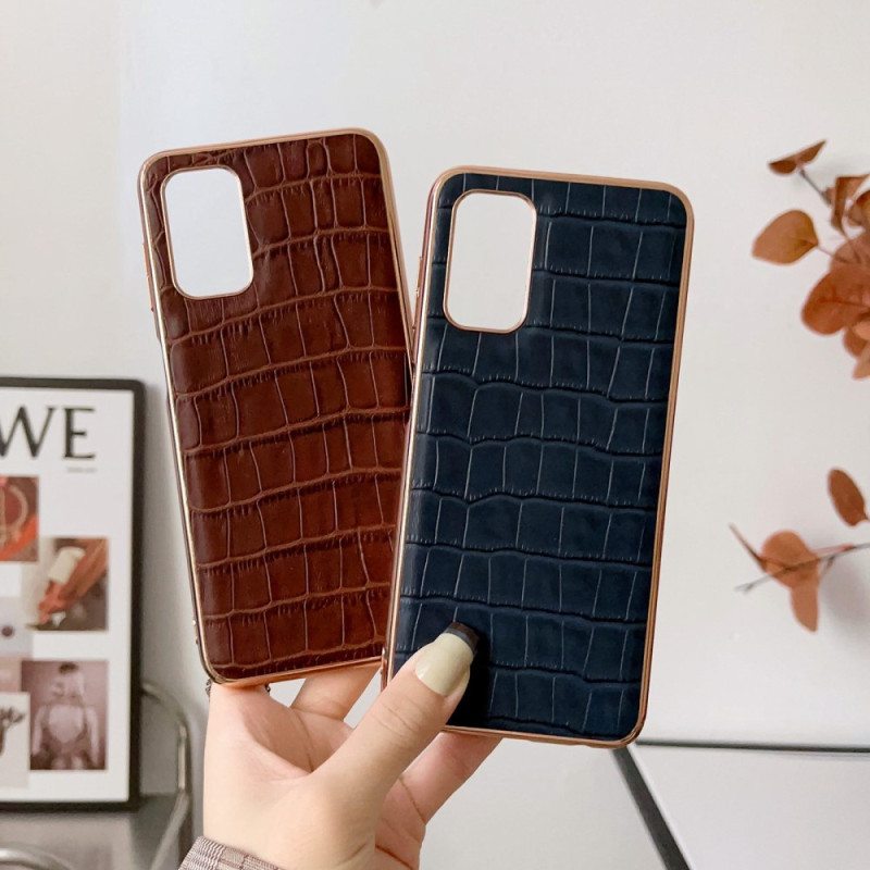 Kuori Samsung Galaxy A23 5G Aitoa Krokotiilityylistä Nahkaa
