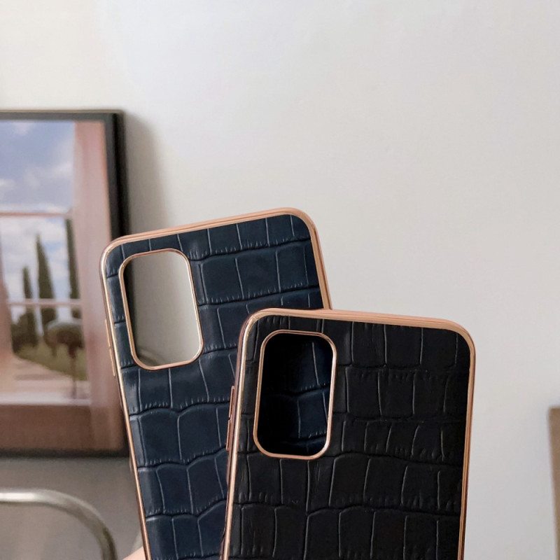 Kuori Samsung Galaxy A23 5G Aitoa Krokotiilityylistä Nahkaa