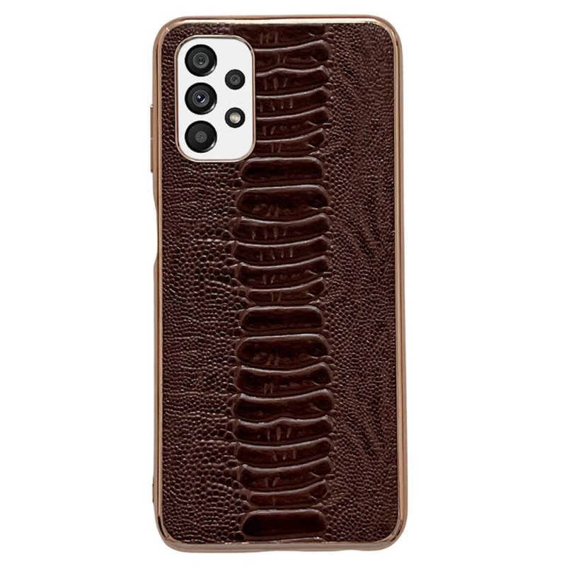 Kuori Samsung Galaxy A23 5G Crocodile Style Aitoa Nahkaa