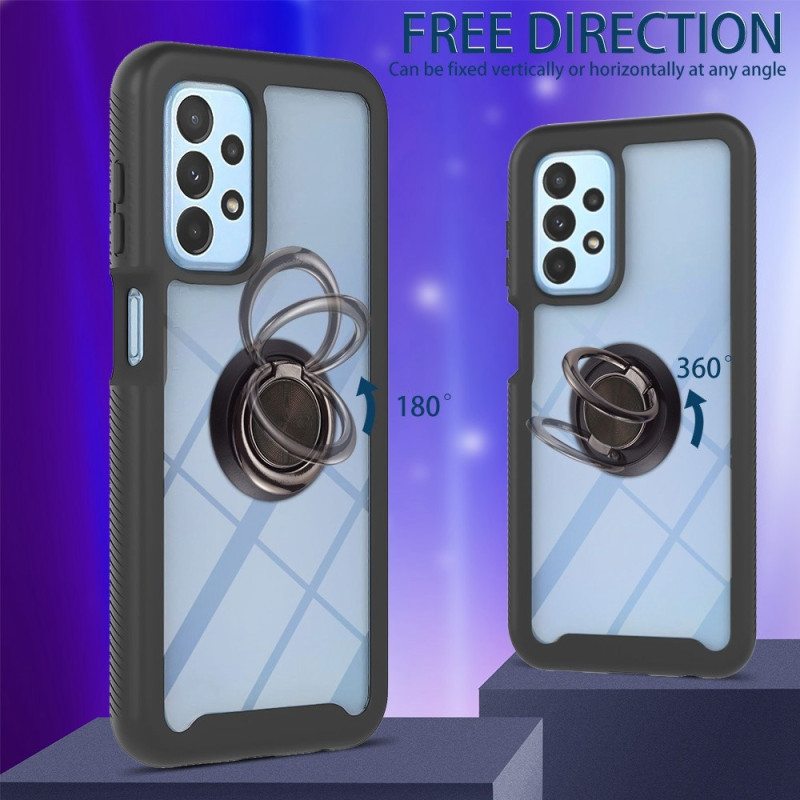 Kuori Samsung Galaxy A23 5G Läpinäkyvä Rengastuella