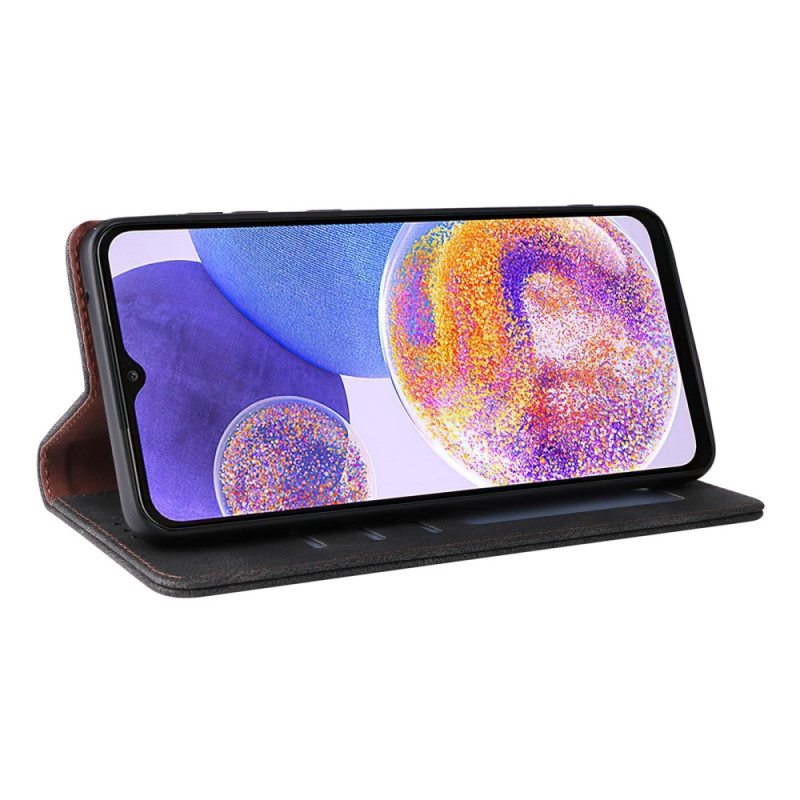 Puhelinkuoret Samsung Galaxy A23 5G Kotelot Flip Keinonahka
