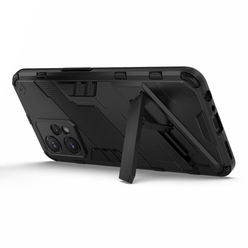 Kuori Realme 9 Pro Plus Pysty- Ja Vaakasuuntainen Irrotettava Tuki