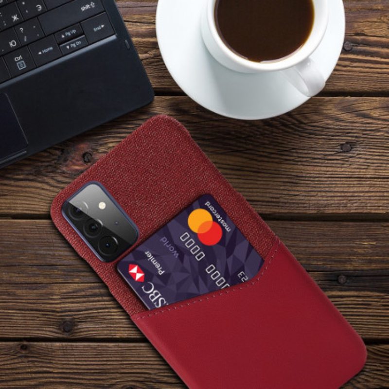 Case Samsung Galaxy A72 4G / A72 5G Ksq-korttikotelo