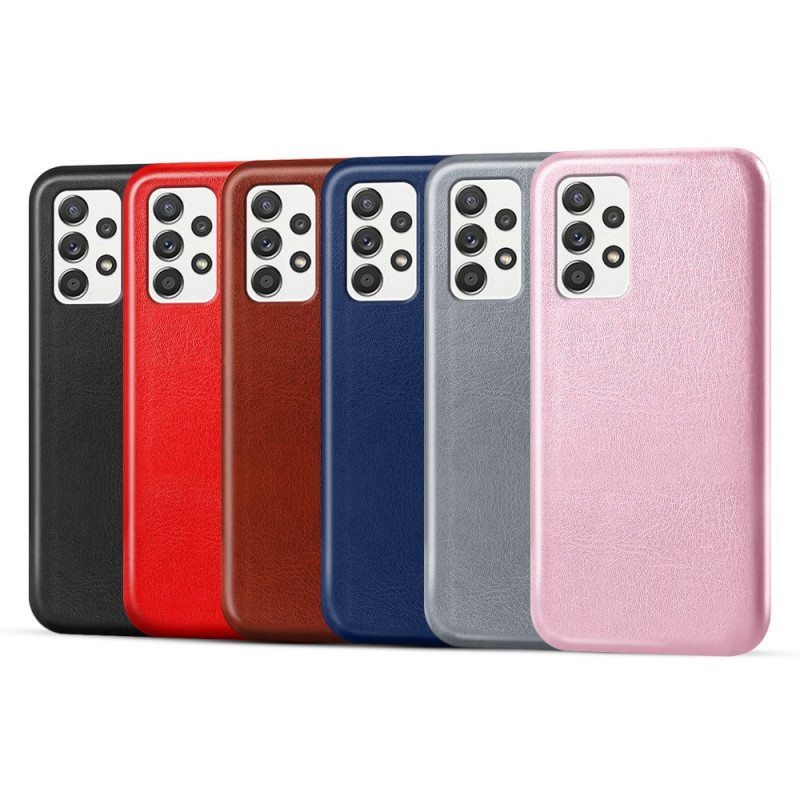 Case Samsung Galaxy A72 4G / A72 5G Ksq-nahkaefekti