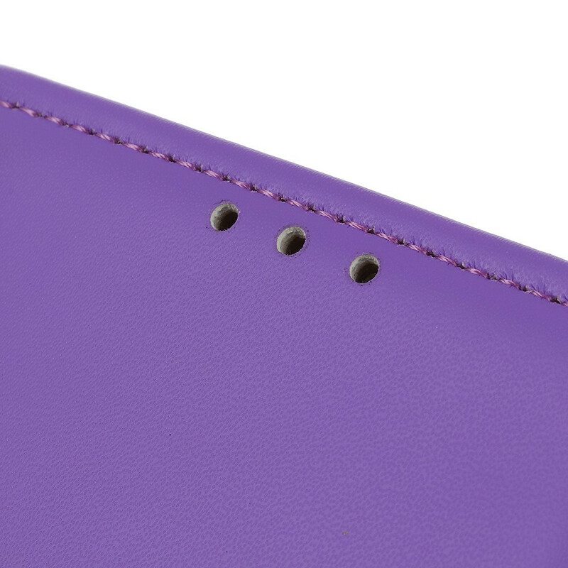 Flip Case Samsung Galaxy A72 4G / A72 5G Tavallista Keinonahkaa
