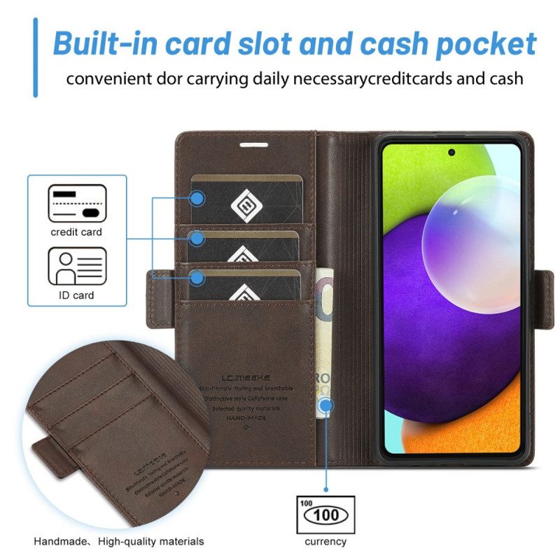 Kotelot Samsung Galaxy A72 4G / A72 5G Kaksoislukko Lc.imeeke