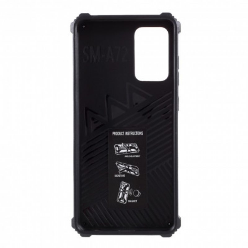 Kuori Samsung Galaxy A72 4G / A72 5G Bicolor Irrotettava Tuki