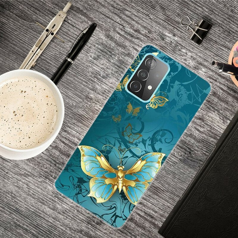 Kuori Samsung Galaxy A72 4G / A72 5G Joustavat Perhoset