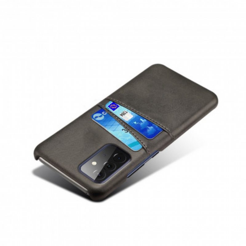 Kuori Samsung Galaxy A72 4G / A72 5G Ksq-korttikotelo