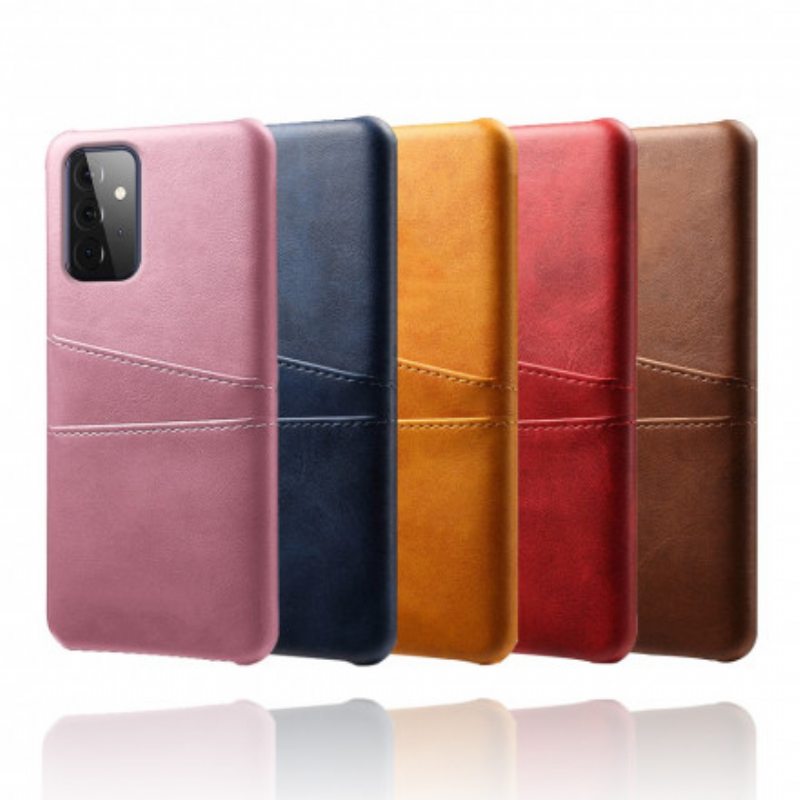 Kuori Samsung Galaxy A72 4G / A72 5G Ksq-korttikotelo