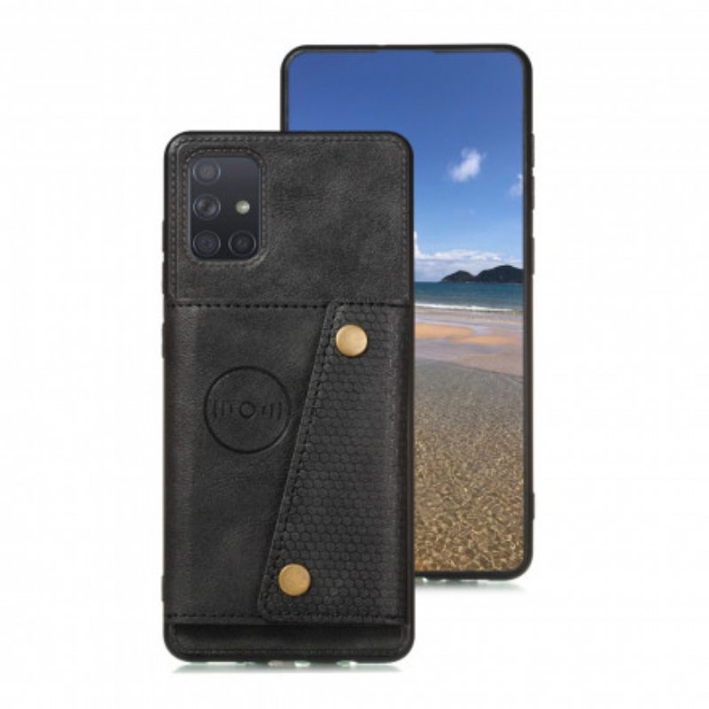Kuori Samsung Galaxy A72 4G / A72 5G Lompakkokotelo Nappaa Lompakko