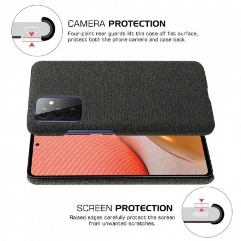 Kuori Samsung Galaxy A72 4G / A72 5G Texture Fabric Ksq