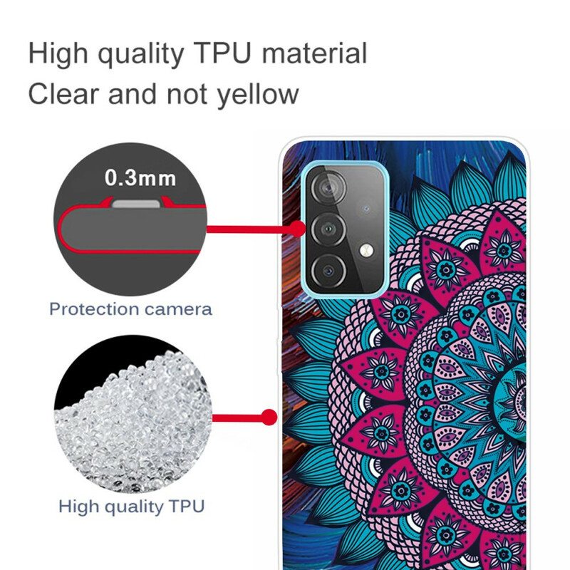 Kuori Samsung Galaxy A72 4G / A72 5G Värikäs Mandala
