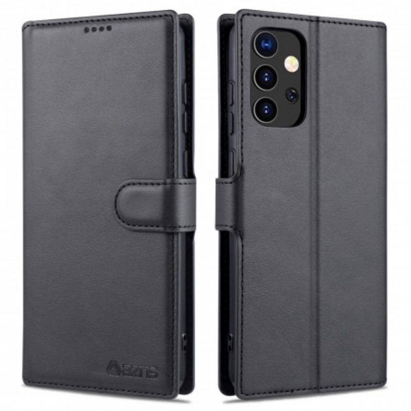 Nahkakotelo Samsung Galaxy A72 4G / A72 5G Azns Retro