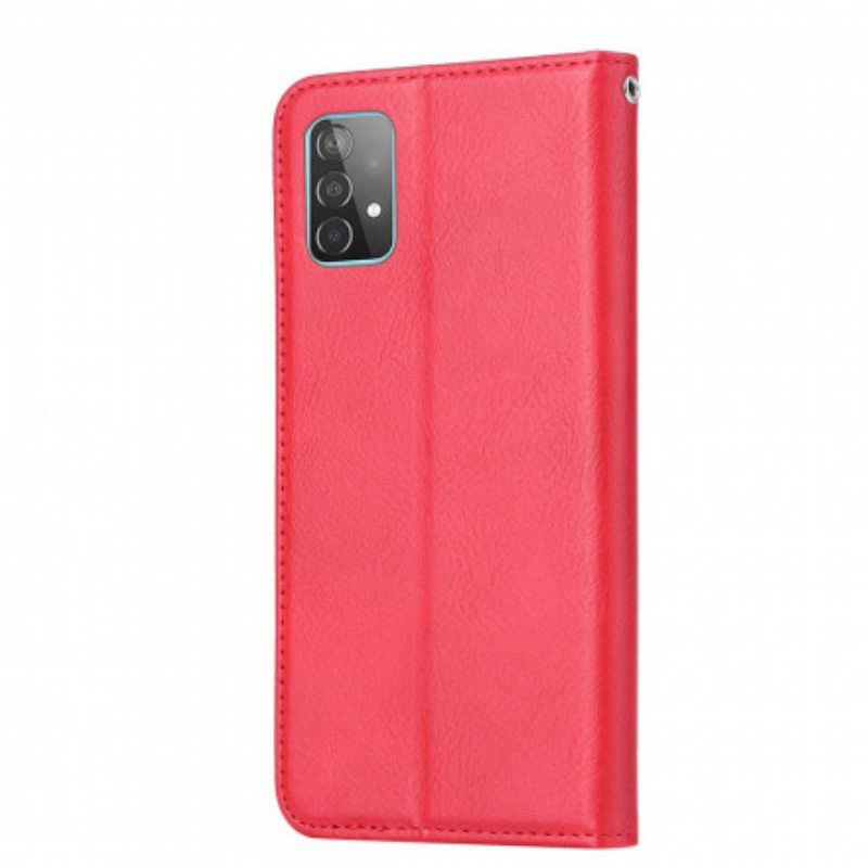Puhelinkuoret Samsung Galaxy A72 4G / A72 5G Kotelot Flip Keinonahkainen Korttikotelo
