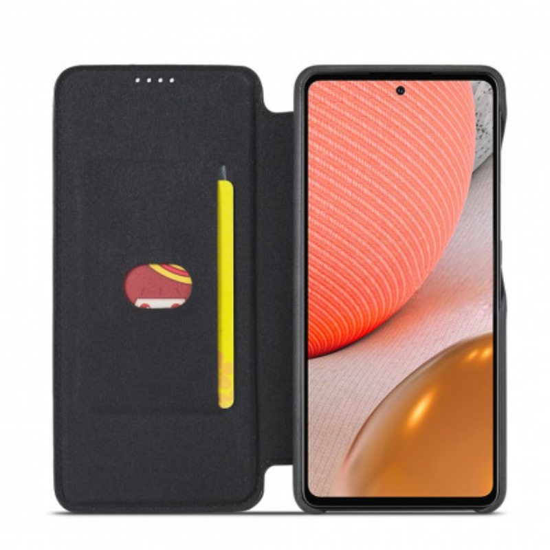Puhelinkuoret Samsung Galaxy A72 4G / A72 5G Kotelot Flip Lc.imeeke Nahkaefekti