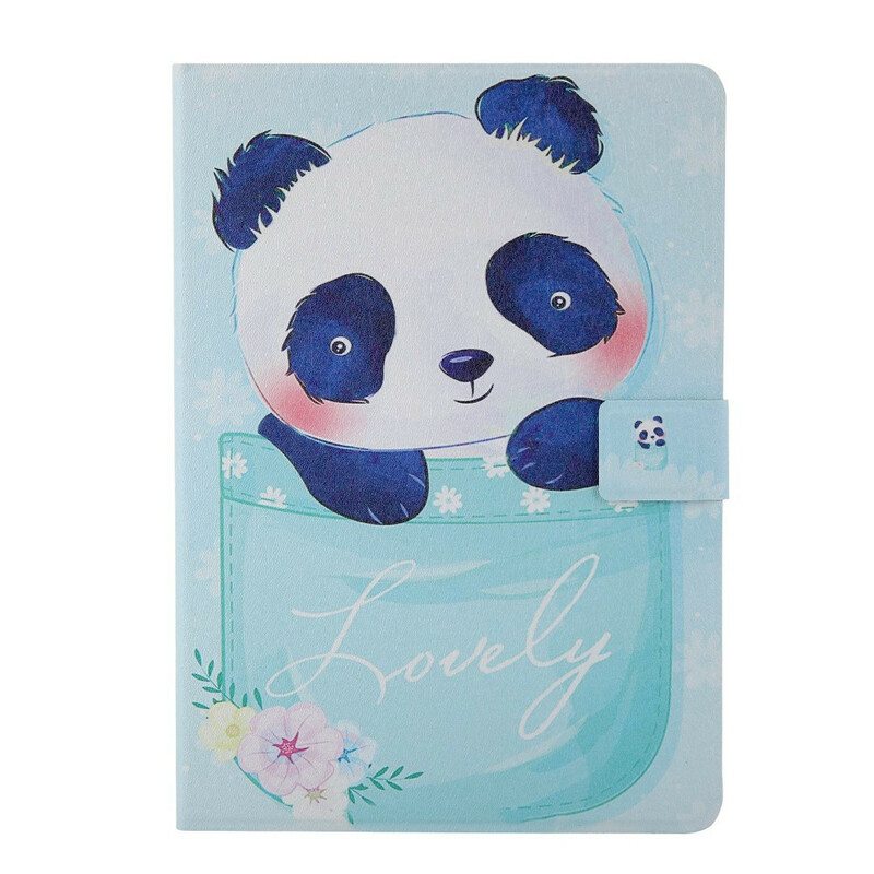 Flip Case iPad 10.2" (2020) (2019) Panda