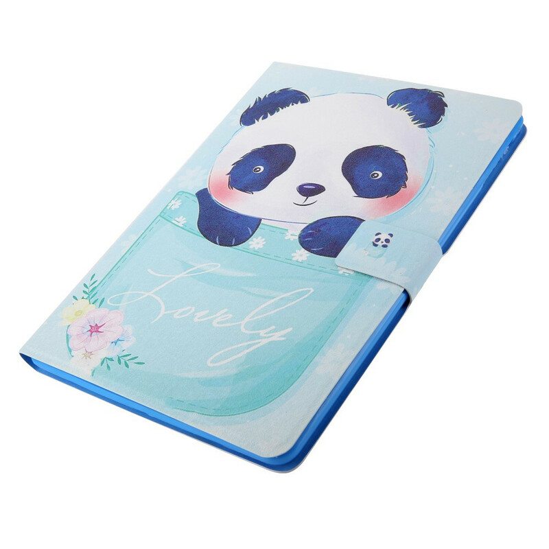 Flip Case iPad 10.2" (2020) (2019) Panda