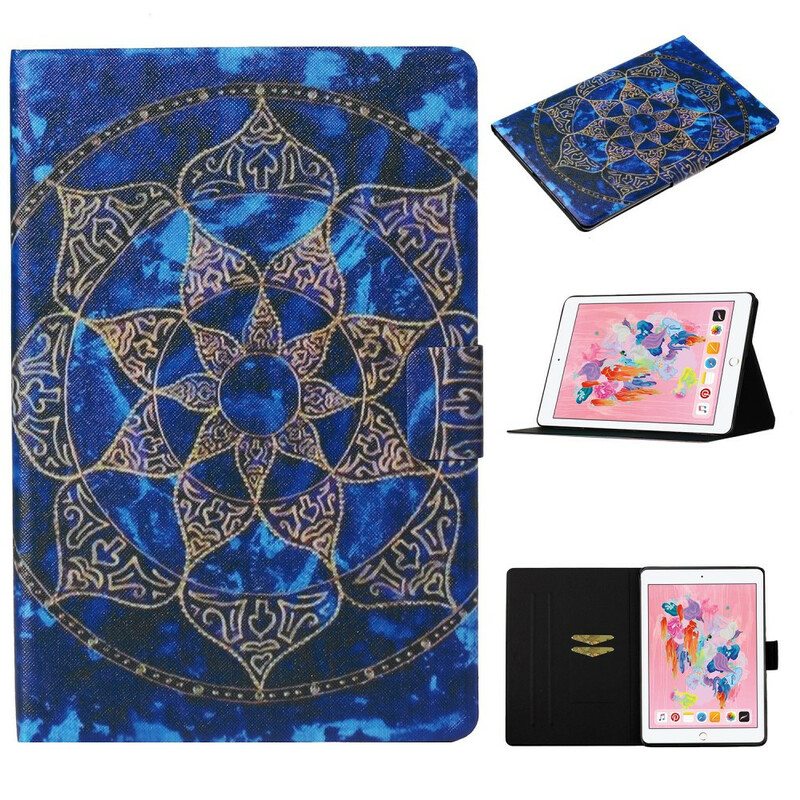 Kotelot iPad 10.2" (2020) (2019) Kuninkaallinen Mandala