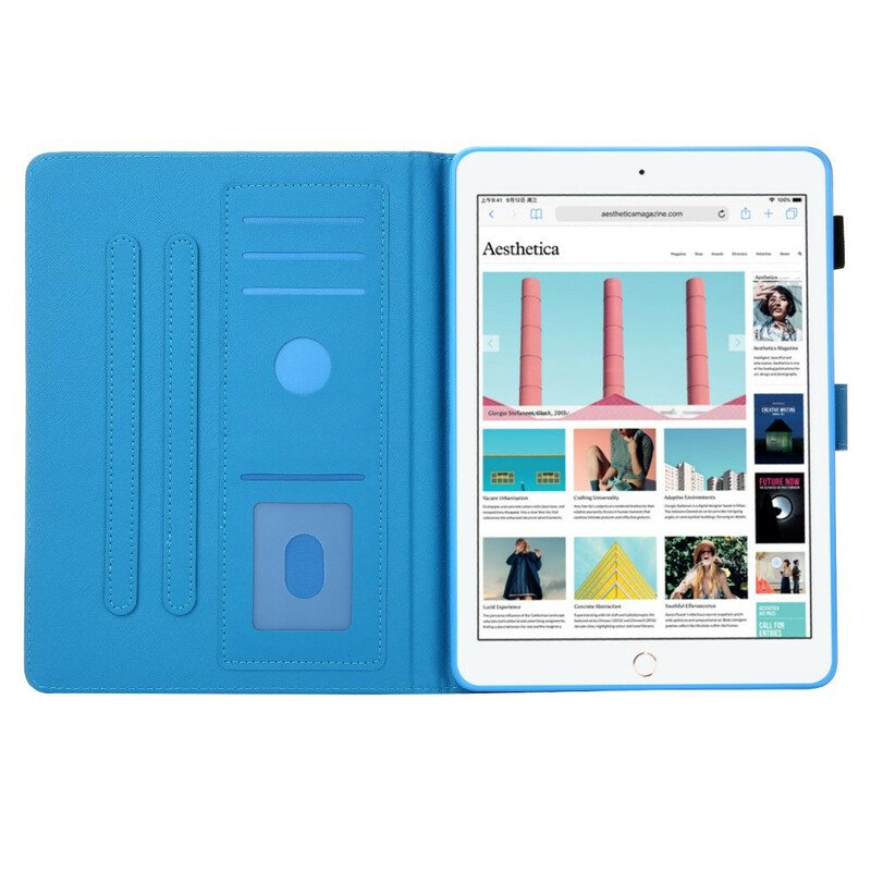 Kotelot iPad 10.2" (2020) (2019) Panda Rakkaus