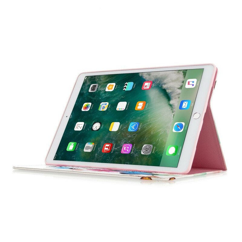 Kuoret iPad 10.2" (2020) (2019) Kukkamaalaus
