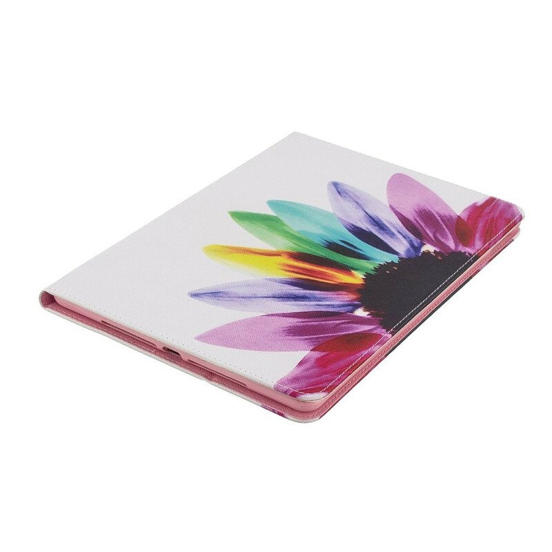Kuoret iPad 10.2" (2020) (2019) Kukkamaalaus