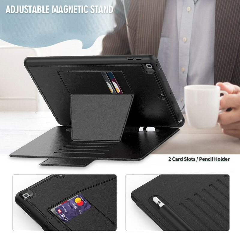 Kuoret iPad 10.2" (2020) (2019) Monikulmainen Ja Kynäteline