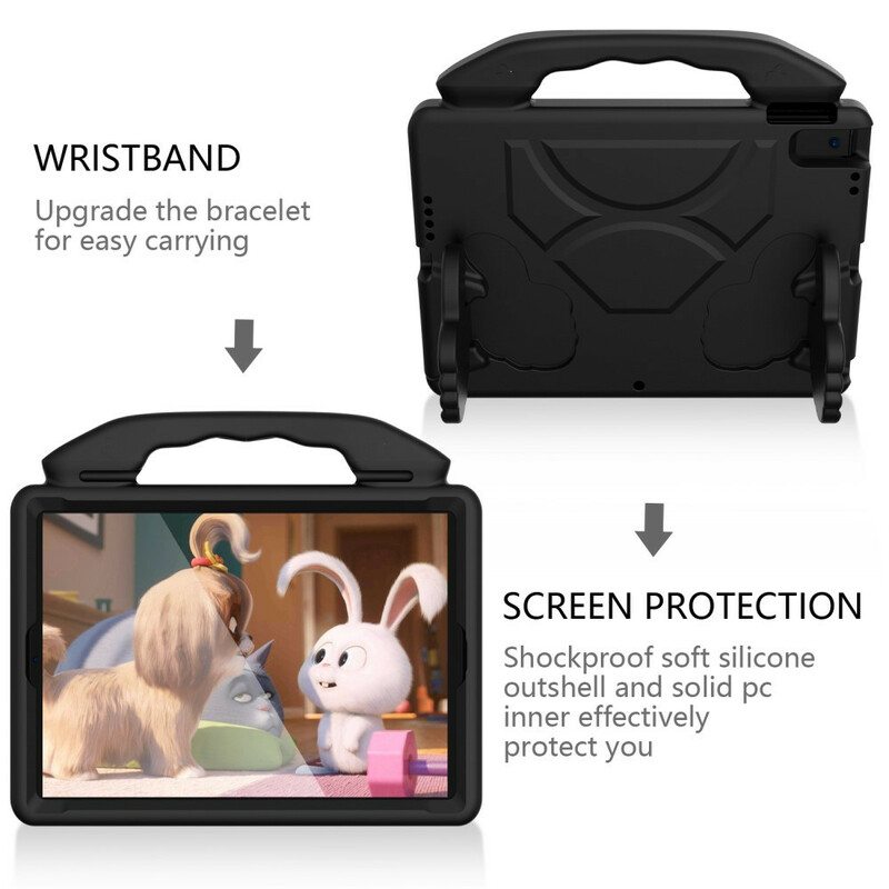 Kuori iPad 10.2" (2020) (2019) Lapset Tukevat Handsfree-toimintoa