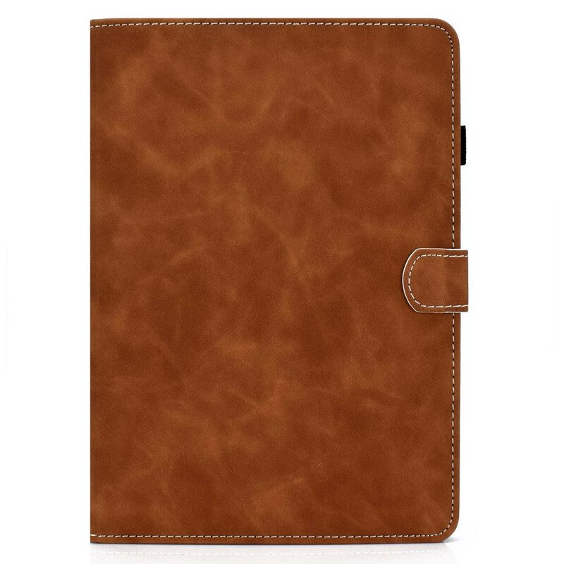 Nahkakotelo iPad 10.2" (2020) (2019) Vintage Keinonahkaa