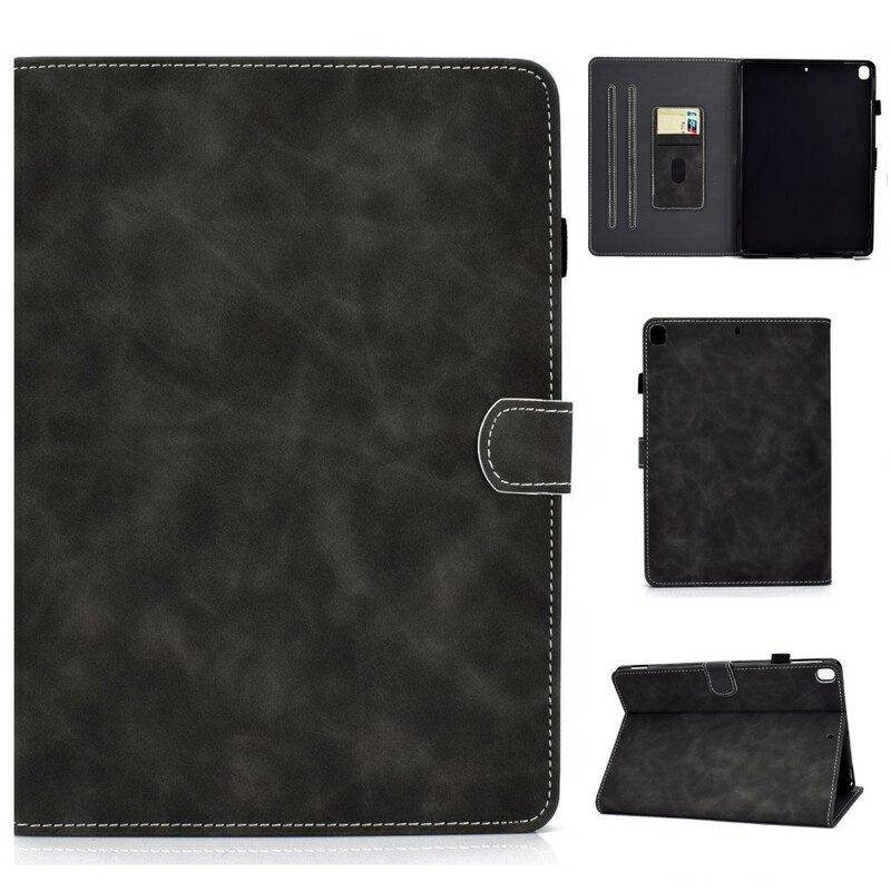 Nahkakotelo iPad 10.2" (2020) (2019) Vintage Keinonahkaa