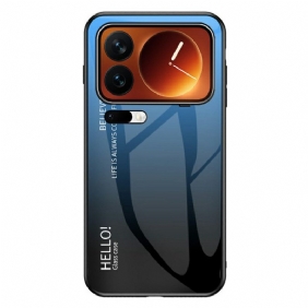 Case Xiaomi 17 Pro Max Puhelinkuoret Karkaistua Lasia Hei