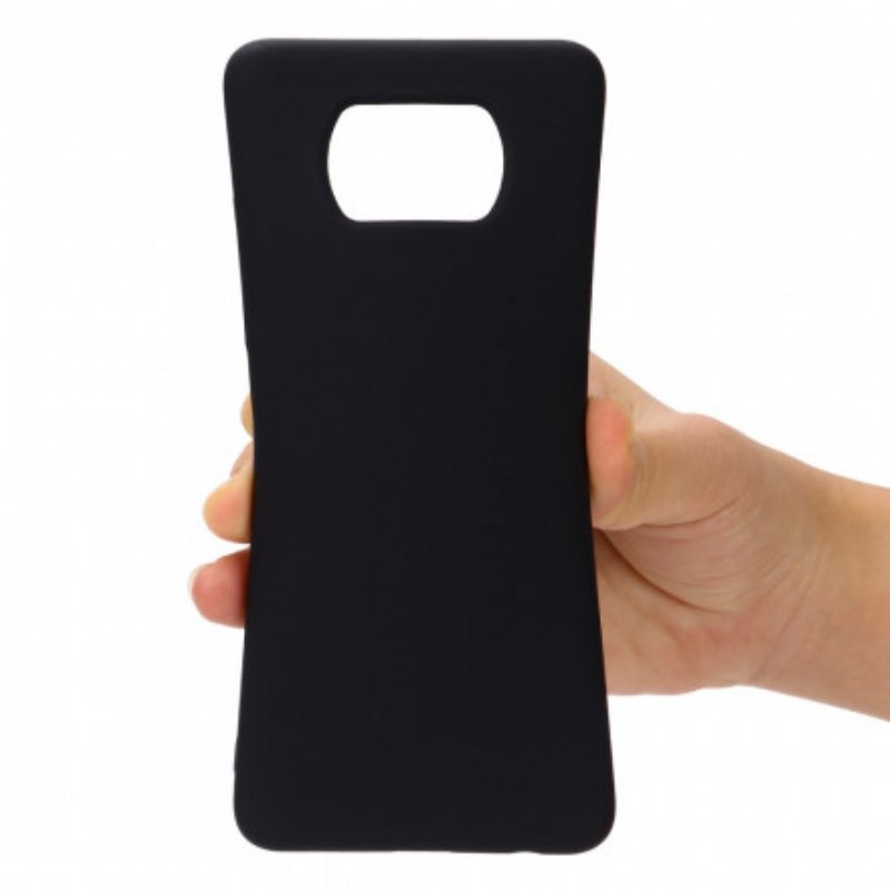Case Poco X3 / X3 Pro / X3 NFC Nestemäinen Silikonimuotoilu Kaulanauhalla