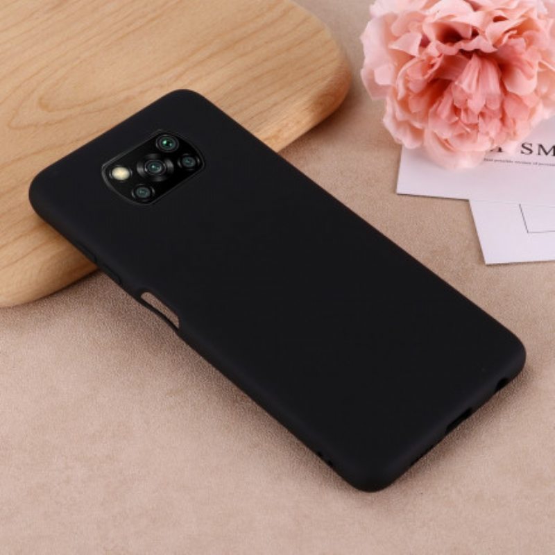 Case Poco X3 / X3 Pro / X3 NFC Nestemäinen Silikonimuotoilu Kaulanauhalla